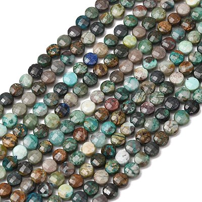 Natural Chrysocolla Beads Strands GG-CBA9631-D14-01-1