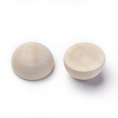 Wood Cabochons WOOD-WH0021-07C-1