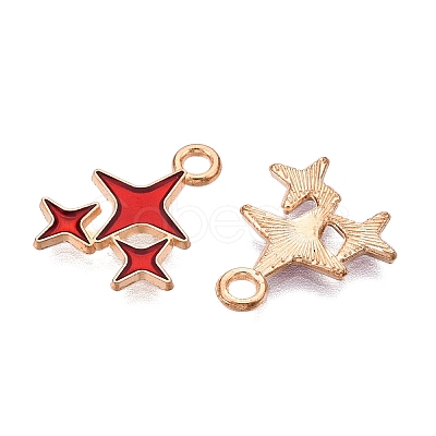 Alloy Enamel Pendants X1-ENAM-T020-38C-RS-1