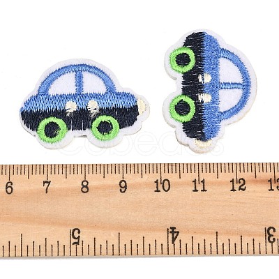Polyester & Rayon Computerized Embroidery Cloth Iron on Sew on Patches PATC-L001-22-1