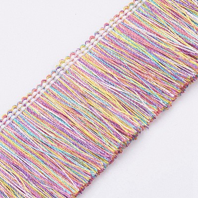 Nylon Tassel Pendants Decoration OCOR-P008-B01-1