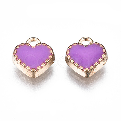 Alloy Enamel Charms X-ENAM-Q033-51H-1