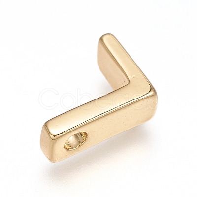 Brass Charms LS-ZIRC-I037-01L-G-1