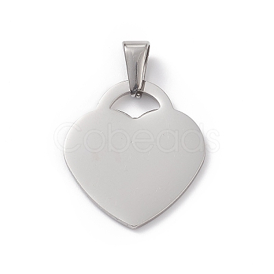 Non-Tarnish 304 Stainless Steel Pendants LS-STAS-G284-19P-1