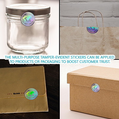 PET Waterproof Self Adhesive Laser Sticker STIC-WH0028-012-1