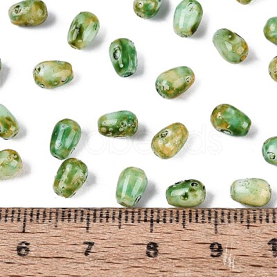 Picasso Glass Seed Beads SEED-N012-10J-1