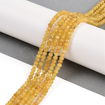 Natural White Jade Beads Strands G-Z069-01G-1