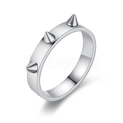 201 Stainless Steel Finger Rings FS-WG9177F-04-1