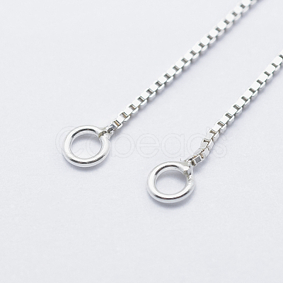 925 Sterling Silver Ear Stud Findings STER-I014-01S-B-1