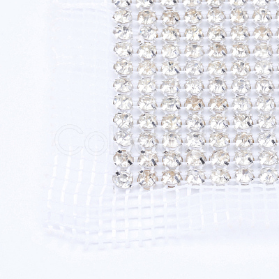 Brass Mesh Rhinestone Sheets CHC-T005-SS18-01S-1