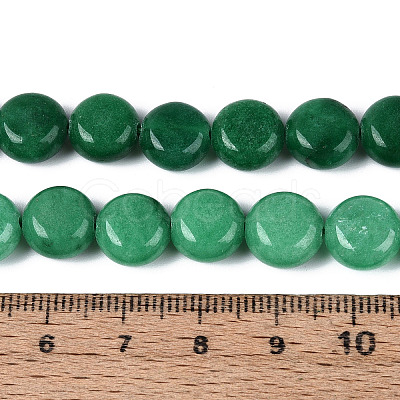 Dyed Natural White Jade Beads Strands G-T143-16G-1
