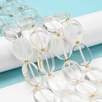 Natural Quartz Crystal Beads Strands G-G072-C03-01-1