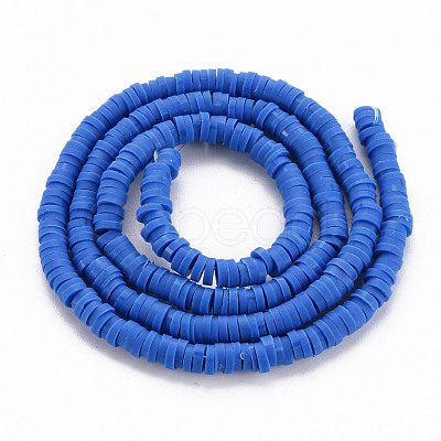 Handmade Polymer Clay Bead Strands CLAY-T002-4mm-67-1