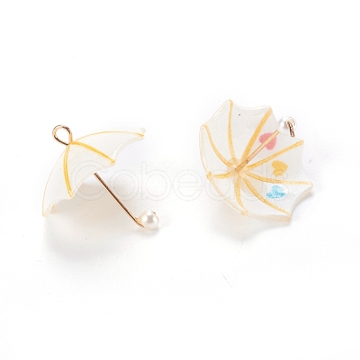 Resin Pendants LS-CRES-M007-04C-1