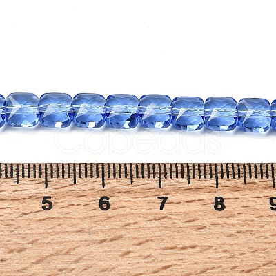 Transparent Glass Beads Strands X-GLAA-L050-A17-1