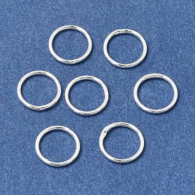 Brass Closed Jump Rings KK-CBA1A60-06B-S-1