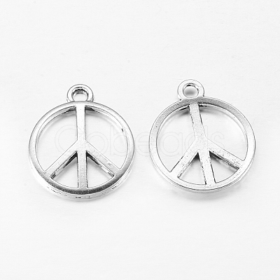 Tibetan Style Alloy Pendants X-LF1847Y-1