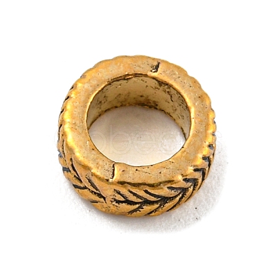 Tibetan Style Alloy European  Beads FIND-M011-24AG-1