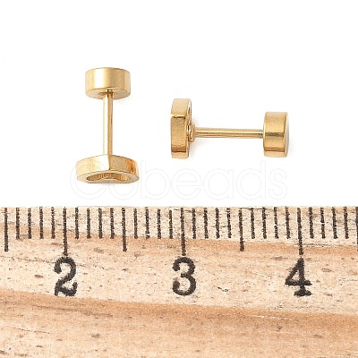 304 Stainless Steel Stud Earrings for Women EJEW-E603-05E-G-1