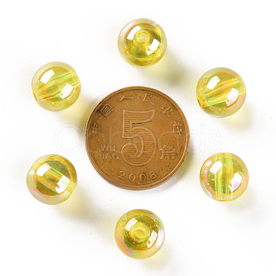 Transparent Acrylic Beads MACR-S370-B10mm-717-1