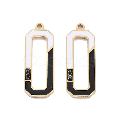 Ion Plating(IP) 304 Stainless Steel Pendants STAS-P339-09G-02-1
