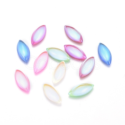 Transparent K9 Glass Cabochons GGLA-L029-06B-M02-1
