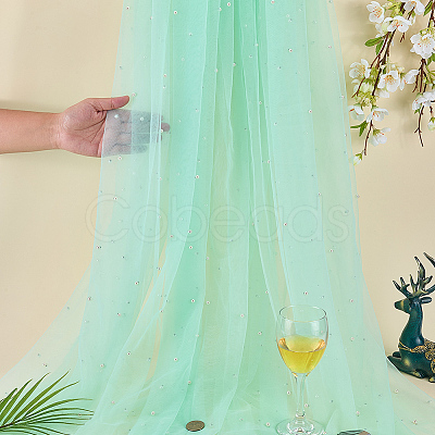 3 Yards Polyester Mesh Fabric DIY-WH0816-169A-1