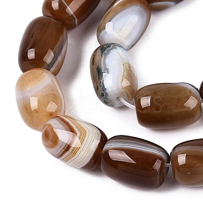 Natural Agate Beads Strands G-N356-02B-04-1