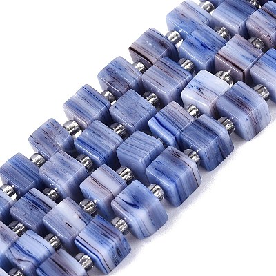 Handmade Nepalese Lampwork Beads Strands LAMP-M019-01E-1