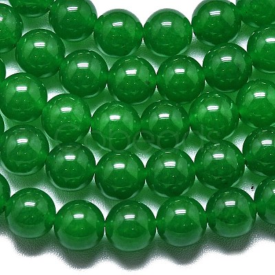 Natural Malaysia Jade Beads Strands G-L645-C01-12mm-17-1