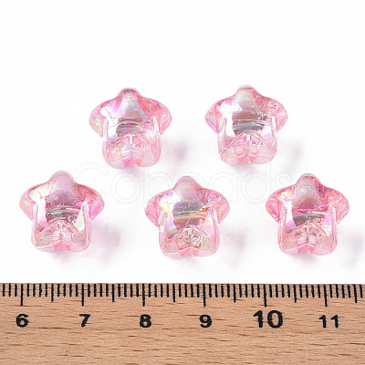 1-Hole Transparent Acrylic Buttons MACR-S373-129-C05-1