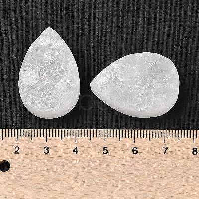 Natural Quartz Crystal Cabochons G-K338-40C-03-1