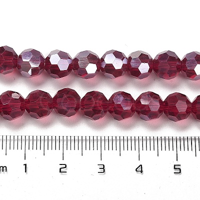 Transparent Glass Beads EGLA-A035-T8mm-B02-1
