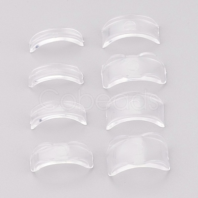 8Pcs 8 Sizes Plastic Invisible Ring Size Adjuster X-TOOL-H005-01-1