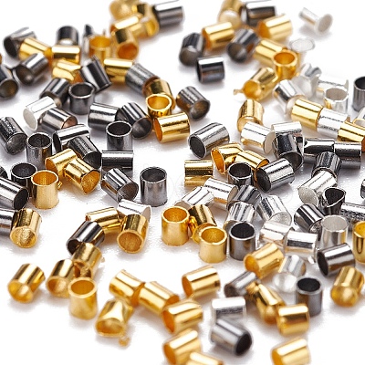 Brass Crimp Beads KK-YW0001-21-1