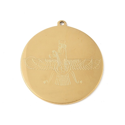 304 Stainless Steel Pendants STAS-G355-11G-1