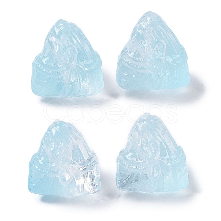 Baking Paint Glass Beads GLAA-S202-15I-1