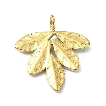 Ion Plating(IP) 304 Stainless Steel Pendants STAS-B058-29G-03-1