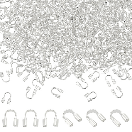 400Pcs Brass Wire Guardian and Protectors KK-LP0001-21S-1