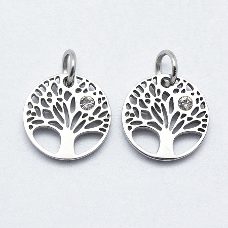 316 Surgical Stainless Steel Pendants X-STAS-K178-11P-1