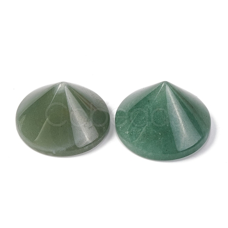 Natural Green Aventurine Cabochons G-Q184-01C-1