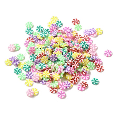 Handmade Polymer Clay Beads CLAY-B004-03-1