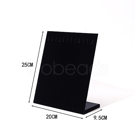 Velvet Necklace Display Stands CON-PW0001-162A-01-1