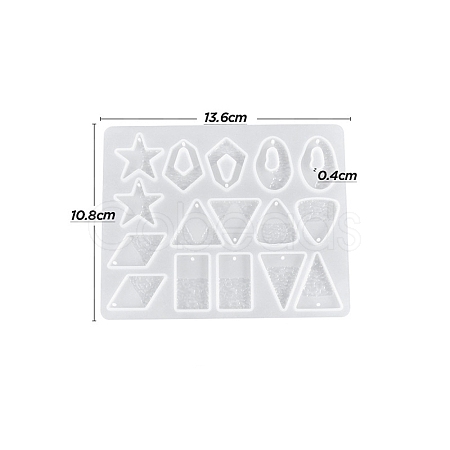 DIY Geometrical Pendants Silicone Molds X1-PW-WG76724-01-1