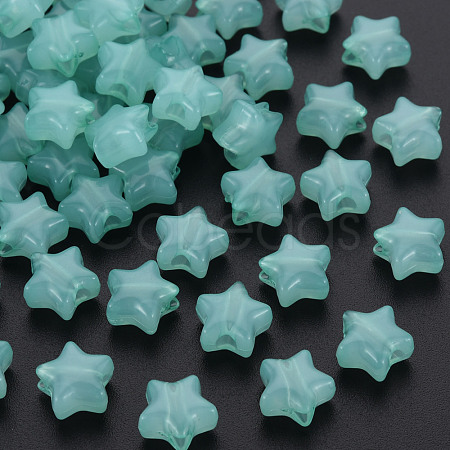 Imitation Jelly Acrylic Beads MACR-S373-45-E02-1