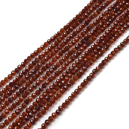 Natural Garnet Bead Strands LS-G-G663-03-2mm-01-1
