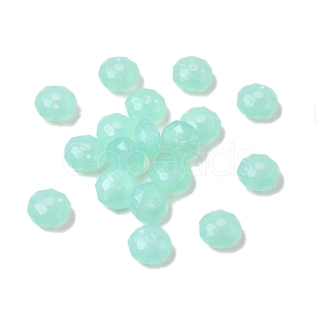 Transparent Acrylic Beads OACR-H116-05F-1