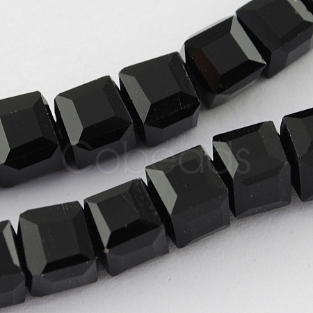 Glass Bead Strands X-GLAA-R041-8x8mm-20-1