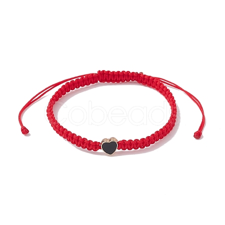 Nylon Thread Braided Bead Adjustable Bracelets BJEW-JB09768-02-1