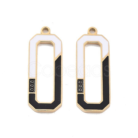 Ion Plating(IP) 304 Stainless Steel Pendants STAS-P339-09G-02-1